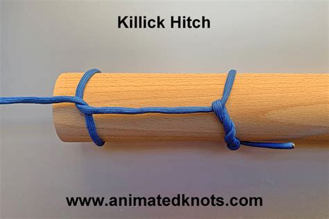 Timber Hitch | How to tie a Timber Hitch using Step-by-Step Animations | Animated Knots by Grog