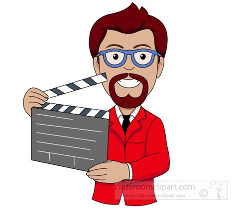 Theatre : movie-director-clipart : Classroom Clipart