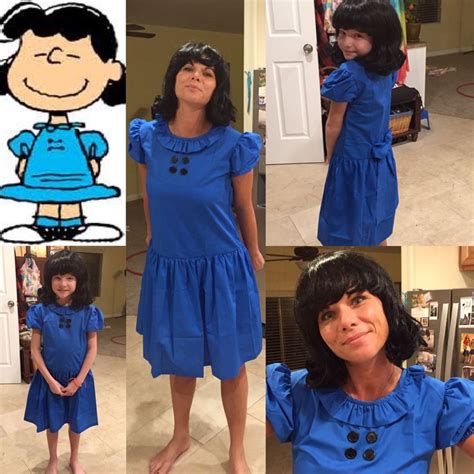 Lucy Van Pelt via basil and buttons Etsy shop | Charlie brown costume ...