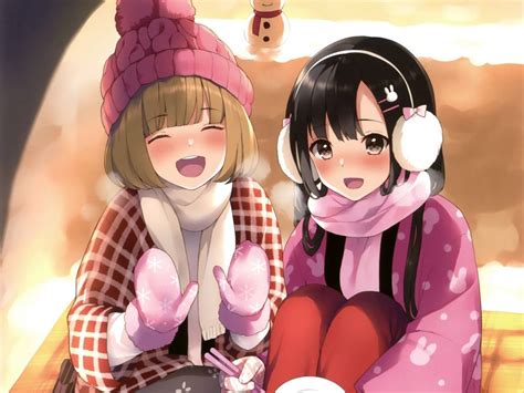 Anime Friends Winter Wallpapers - Wallpaper Cave