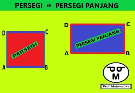 Gambar Persegi Dan Persegi Panjang – denah