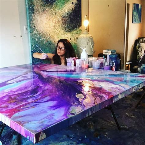 Recreate Your Own Surfaces: Unique DIY Countertop Makeovers | Abstract artists, Art painting ...