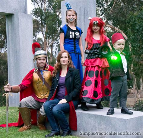 Doctor Who Family Costume - Simple Practical Beautiful