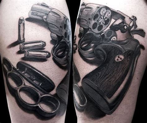 Gun Tattoos for Men - Ideas and Inspiration for Guys