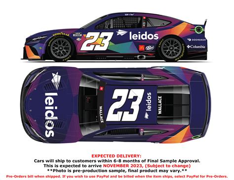 Bubba Wallace 2023 Leidos 1:64 Nascar Diecast