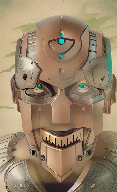 Warrior Robot by Serendigity-Art on DeviantArt