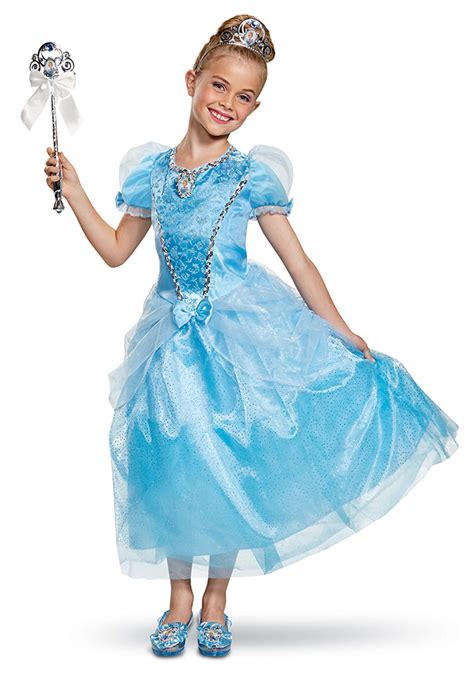 Cinderella Kids Deluxe Costume