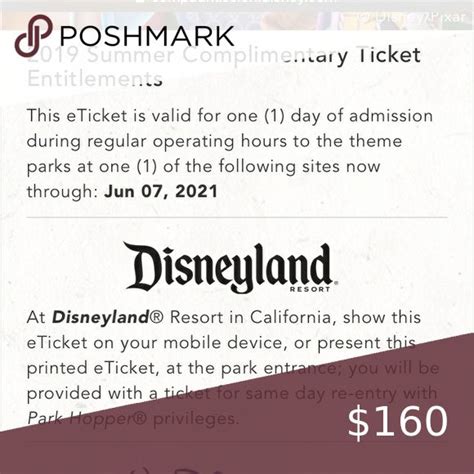 Disneyland park hopper ticket! | Disneyland park, Disneyland ...