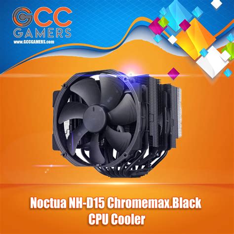Noctua NH D15 Chromemax in UAE,Black CPU Cooler in UAE Computer Parts And Components, Dubai ...