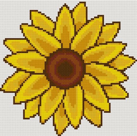 Cross Stitch Mania: Free Sun Flower Cross Stitch