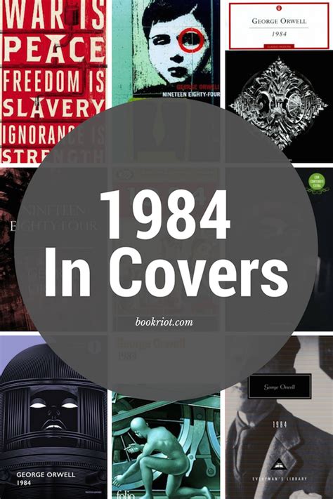 1984 By George Orwell, In Covers | BookRiot.com