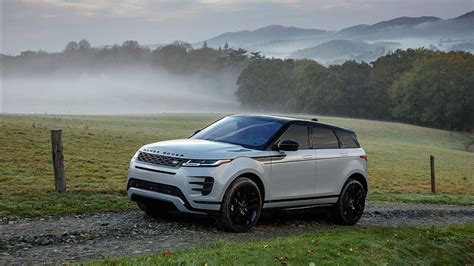 2019 Range Rover Evoque, side view, range rover, carros, white cars ...