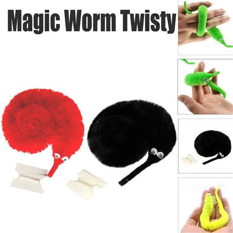 Aliexpress.com : Buy 2019 Hot Sale Twisty Trick Toys Plush Magic Worm Fuzzy Worm Kid Trick Toy ...