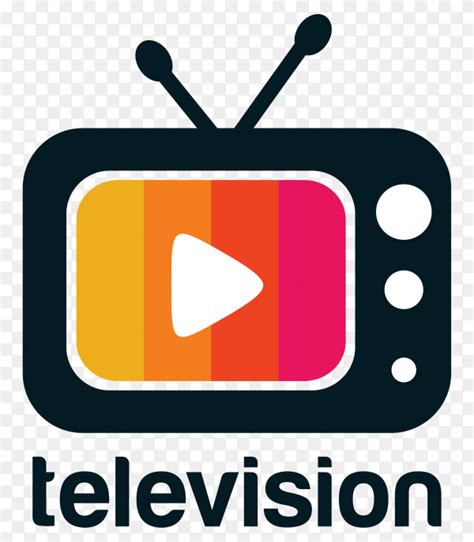 Television logo design on transparent background PNG - Similar PNG