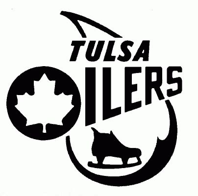 Tulsa Oilers hockey logo from 1971-72 at Hockeydb.com