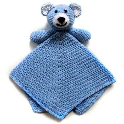 Teddy Bear Security Blanket PDF Crochet Pattern Instant - Etsy