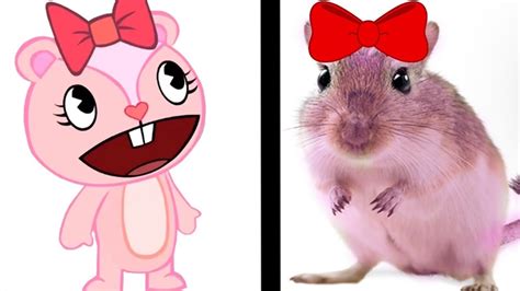 Happy Tree Friends Characters In Real Life - YouTube