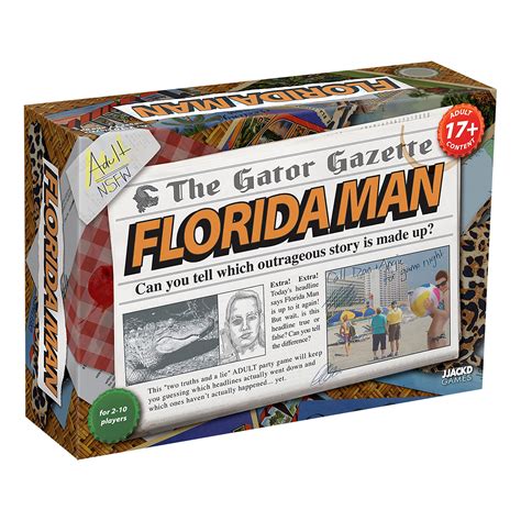 Ultra PRO: Florida Man Board Game for Adults Ages 17+ - Walmart.com