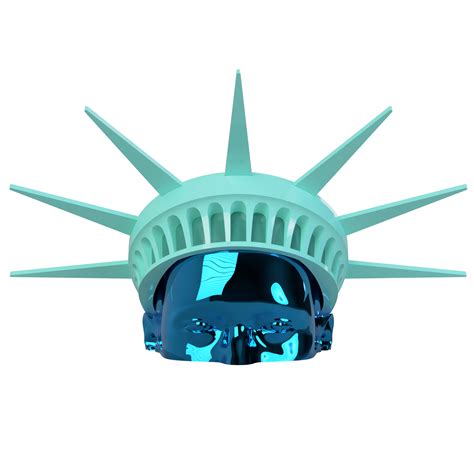 STL file wearable Statue Of Liberty crown 👑・3D printing design to download・Cults