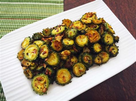 Classic Pavakkai Varuval - Bittergourd Stir Fry Recipe by Archana's Kitchen