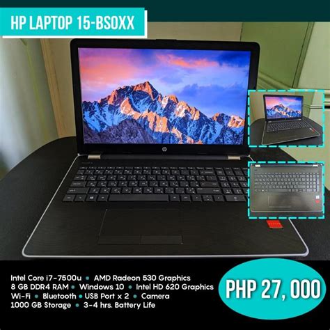 HP Laptop 15-BS0XX, Computers & Tech, Laptops & Notebooks on Carousell