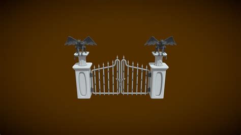 Spooky Gate - Download Free 3D model by korayhatay [c7d4550] - Sketchfab