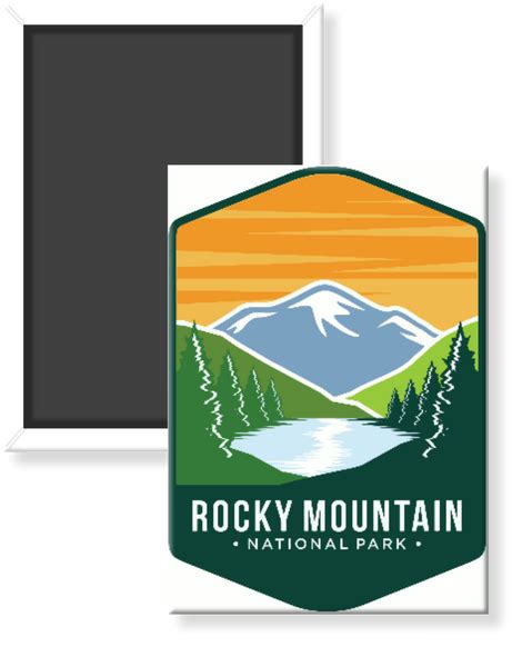 Rocky Mountain National Park Magnet – The National Park Store