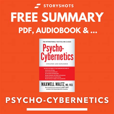 Summary of Psycho-Cybernetics by Maxwell Maltz