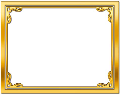 Download Golden Frame Transpa Image1 Peoplepng Com - Gold Frame Border Png - HD Transparent PNG ...