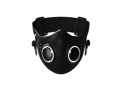 XUPERMASK high-tech face mask includes Bluetooth earbuds, LED lights ...