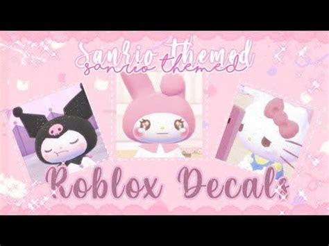 🌸Cute Sanrio Themed Roblox Decals|🐰For Your Royale High Journal🍨 ...