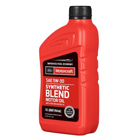 Motorcraft Engine Oil Synthetic Blend 5W-30 1 Quart