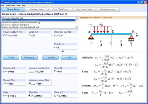 Beam deflection calculator latest version - Get best Windows software