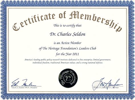 ?Free Printable Sample Certificate of Membership Template