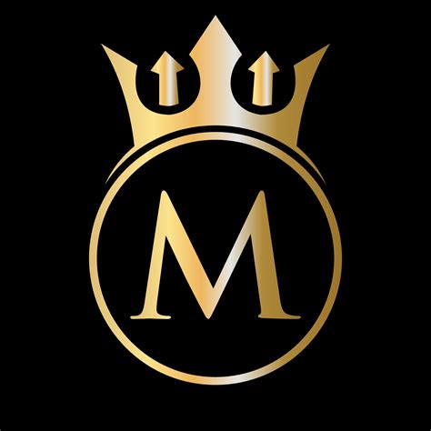 Letter M Crown Logo Royal Crown Logo For Spa Yoga Bea - vrogue.co