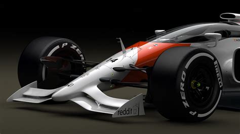 Future Formula 1 Concept Earns Closed Cockpit, Honda-McLaren Livery ...