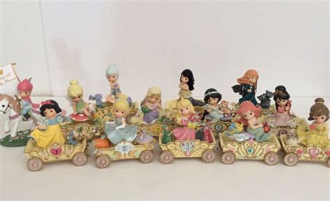 Precious Moments Disney Princess Parade Birthday Train Set 13 Pieces | Precious moments ...