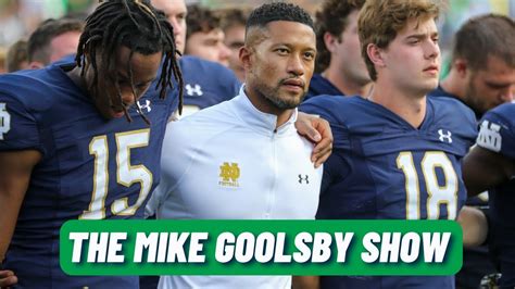 The Mike Goolsby Show: Unfiltered thoughts on Notre Dame's 26-21 loss ...