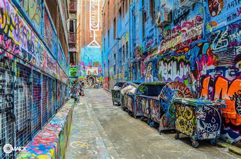 Maick Coolen Photography > Colourful Hoiser Lane in Melbourne Victoria ...