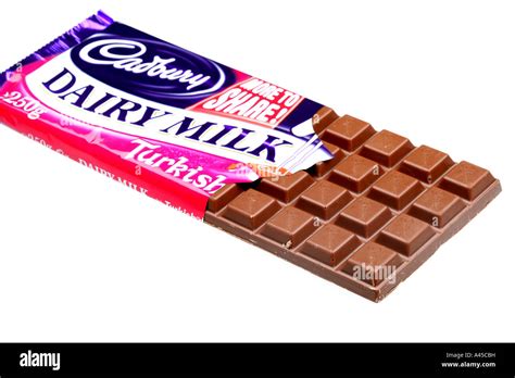 Turkish Delight Chocolate Bar Stock Photo - Alamy