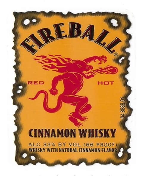 Fireball whiskey decal | Etsy