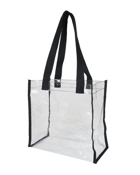 Clear Stadium Tote Bag / Transparent Bag | BAGANDCANVAS.COM