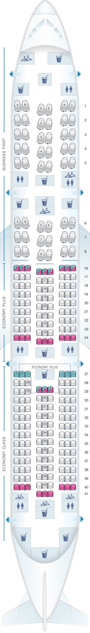 Seat Map United Airlines Boeing B787-9 Dreamliner | SeatMaestro