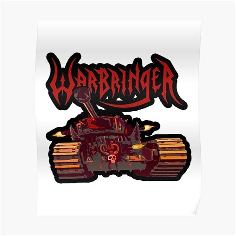 "WARBRINGER BAND METAL" Poster for Sale by BayhuaMaolam | Redbubble