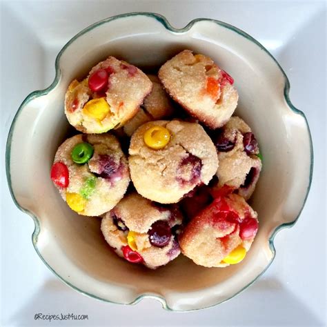 Skittles Sugar Cookies - A Rainbow Delight - Recipes Just 4U