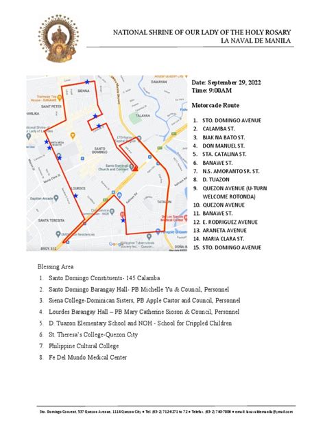 Motorcade-Route | PDF