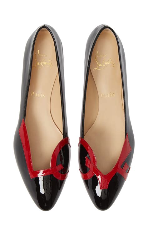 Christian Louboutin Love Ballet Flats - Lyst