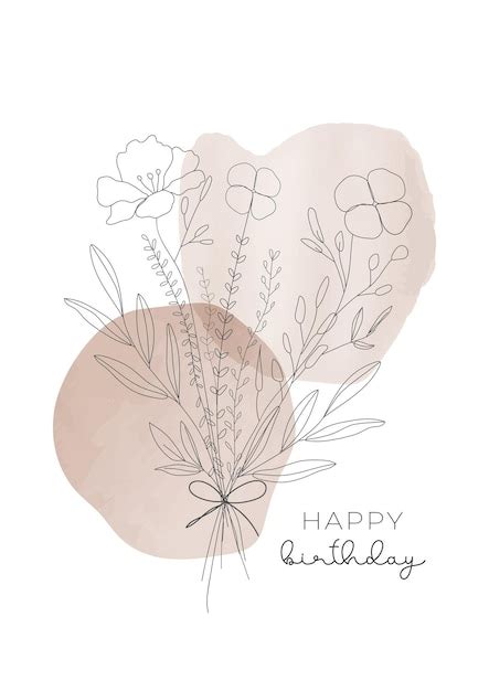 Page 5 | Minimalist Birthday Card - Free Download on Freepik