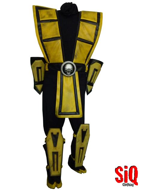 Mortal Kombat Scorpion Costume Replica | SiQ Clothing