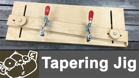 Make a Tapering Jig for the Table Saw. Get more details here: https://www.monolocoworkshop.com ...